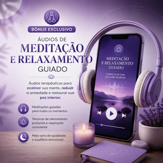 Bônus Áudios de Meditação e Relaxamento Guiado