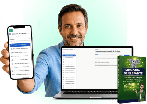 O material acessado no celular, no notebook e em versão impressa